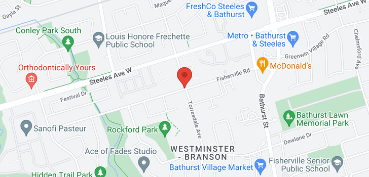 map of #607 -90 FISHERVILLE RD